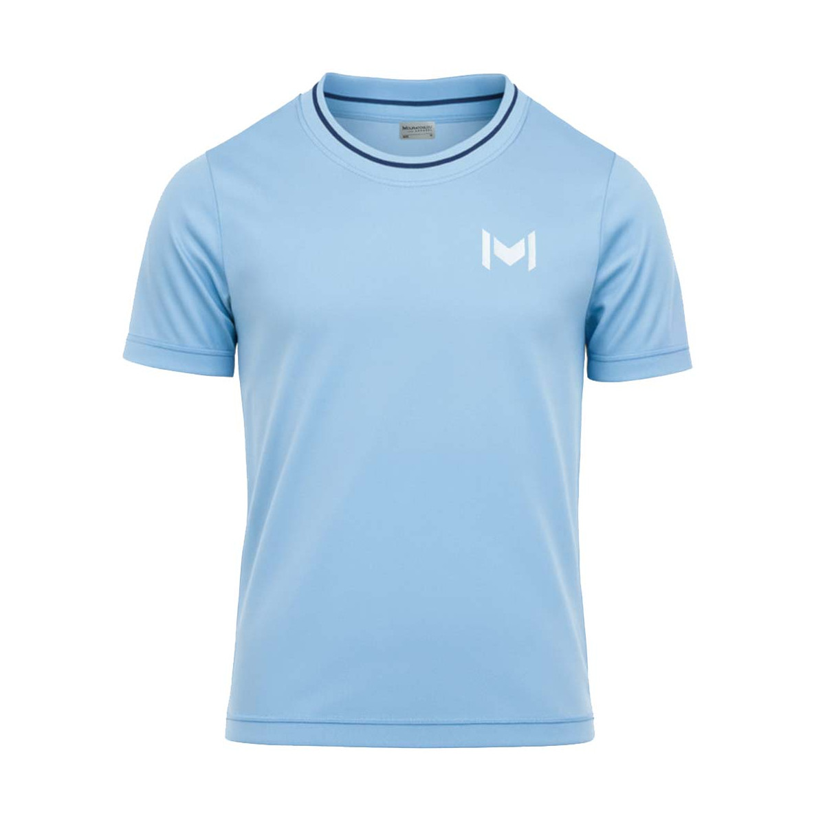 T-shirt Mouratoglou GS M Garçon Bleu clair