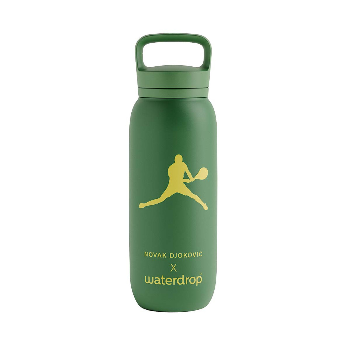 Gourde Thermo Waterdrop Novak Djokovic 600mL Vert