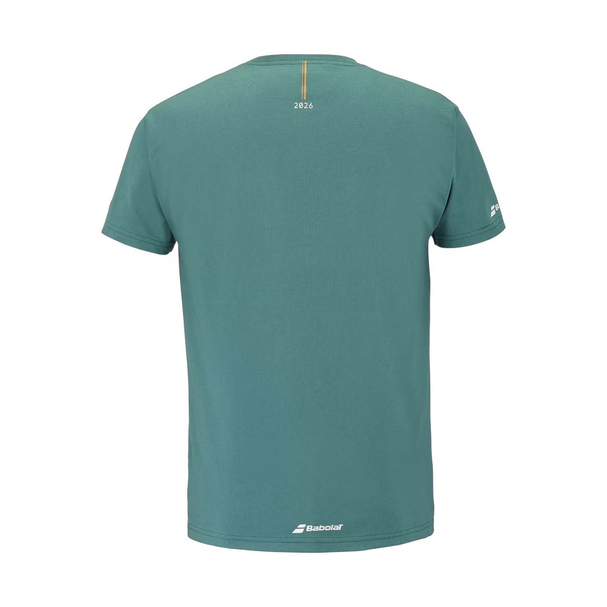 T-Shirt Babolat Exercise Message Vert