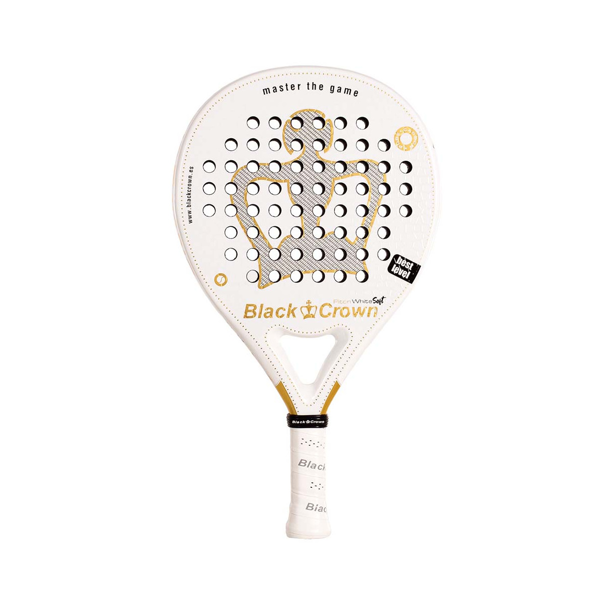 Raquette Black Crown Piton White Soft