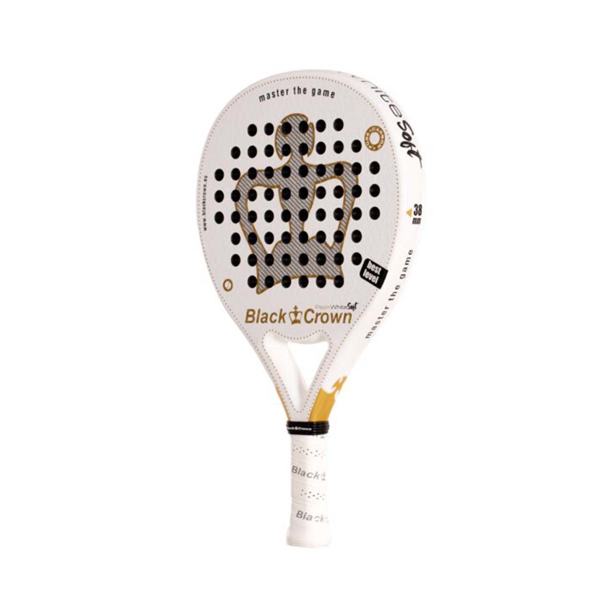 Raquette Black Crown Piton White Soft