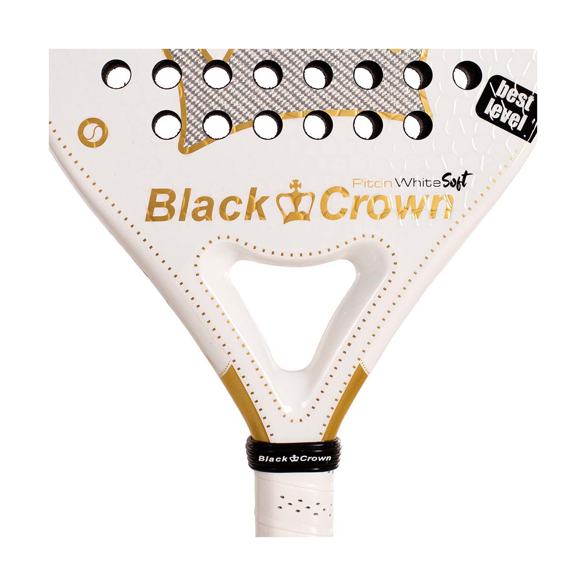 Raquette Black Crown Piton White Soft
