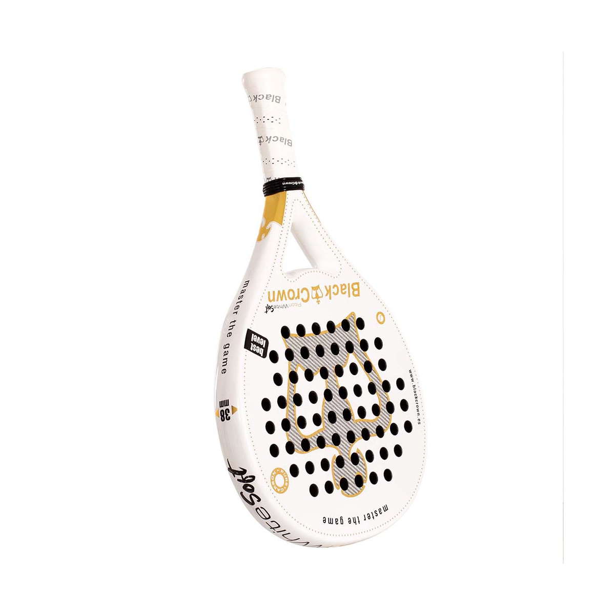 Raquette Black Crown Piton White Soft