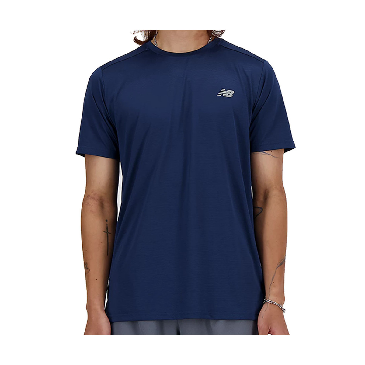 T-shirt New Balance Essentials Bleu marine