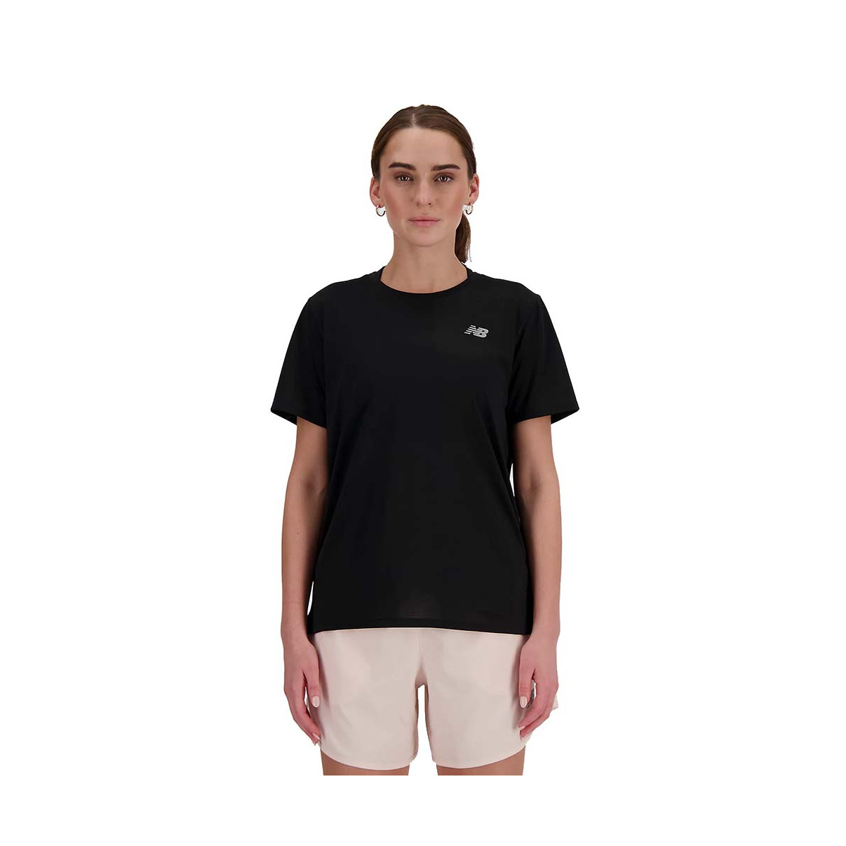 T-shirt New Balance Essentials Femme Noir