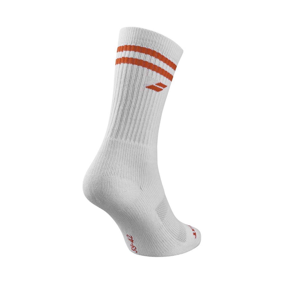 Chaussettes Babolat Team Single Blanc / Orange