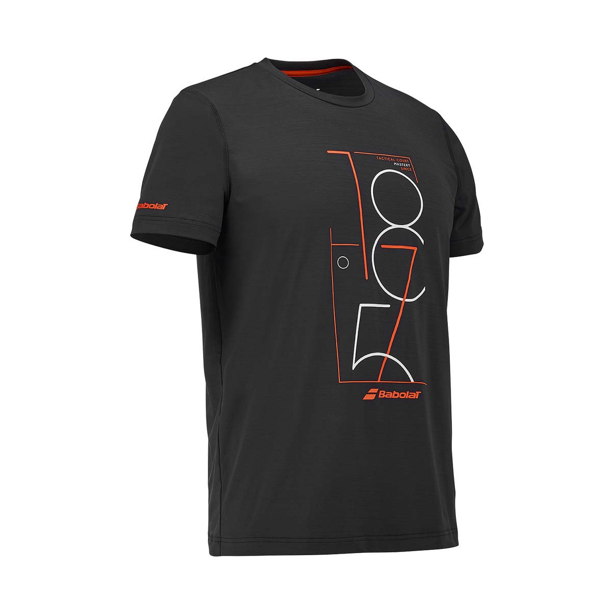 T-Shirt Babolat Exercise Graphic Noir