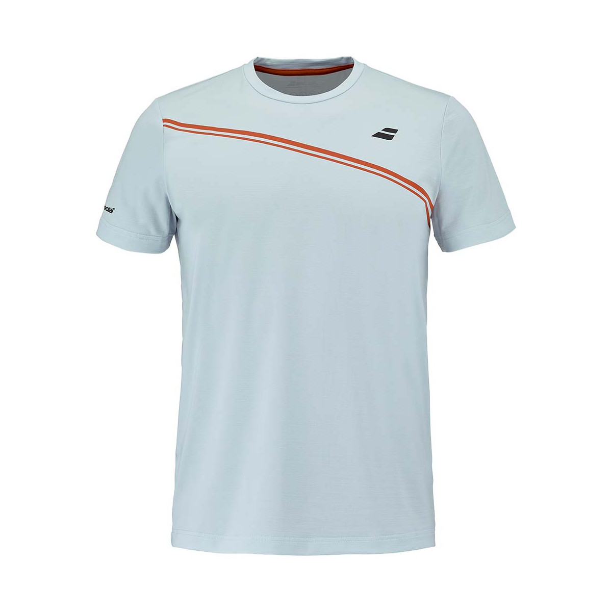T-Shirt Babolat Play Crew Neck Bleu clair