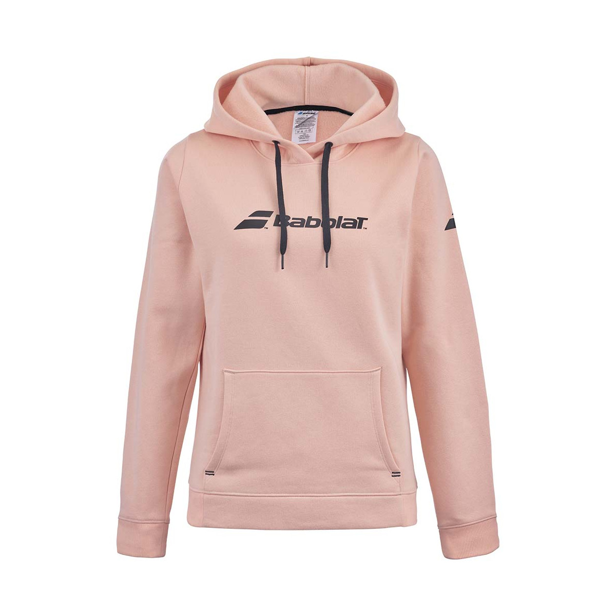 Sweat à capuche Babolat Exercise Femme Rose poudré