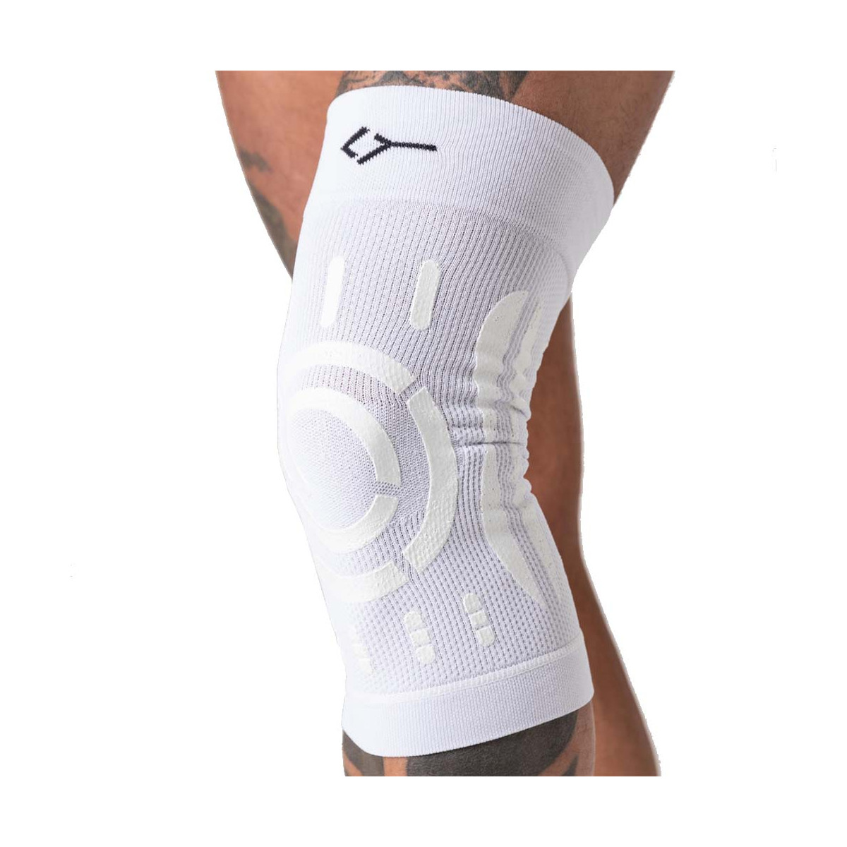 Genouillère Floky Knee Support Droit Blanc