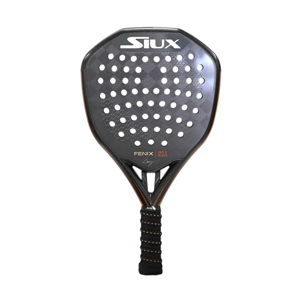 Raquette de padel Siux Fenix Pro 5 Black Edition Augsburger