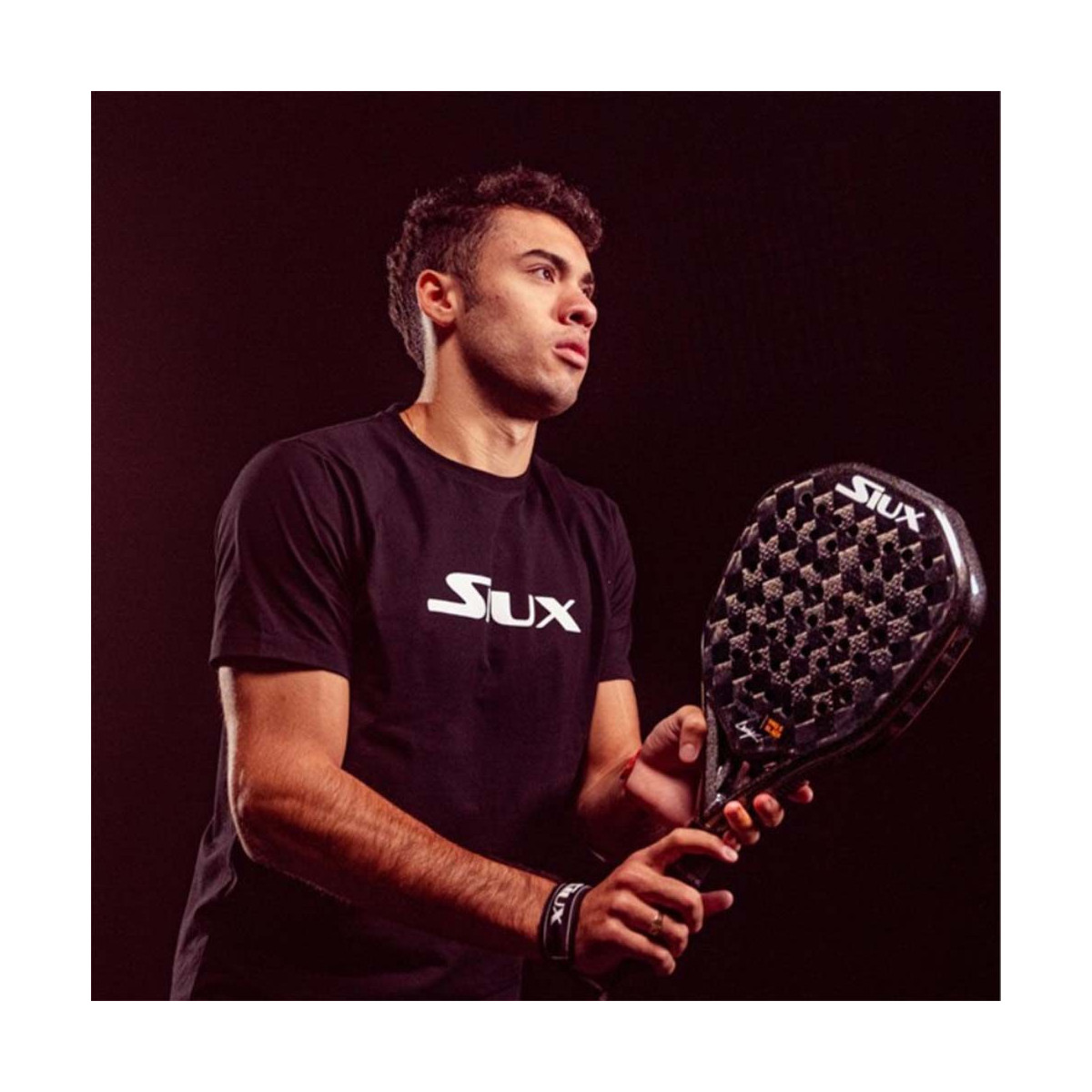 Raquette de padel Siux Fenix Pro 5 Black Edition Augsburger