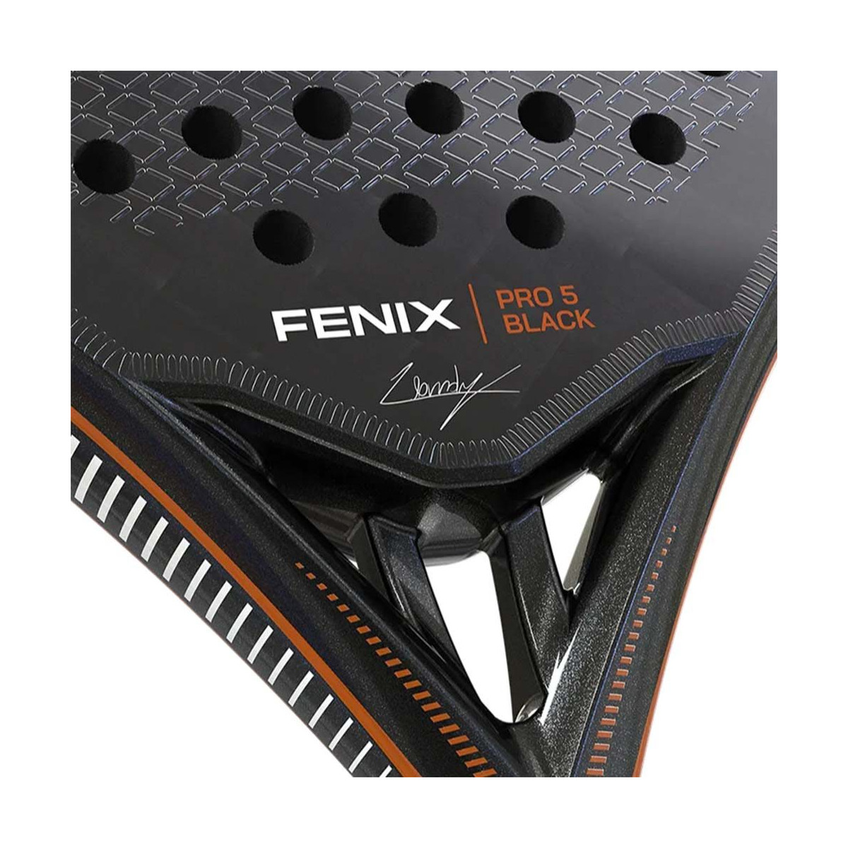 Raquette de padel Siux Fenix Pro 5 Black Edition Augsburger