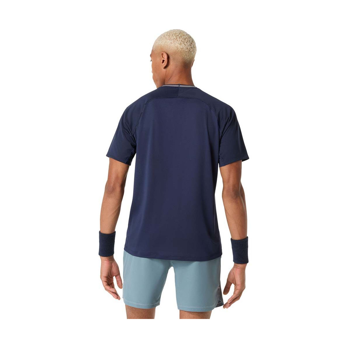 T-Shirt Asics Game SS Bleu marine