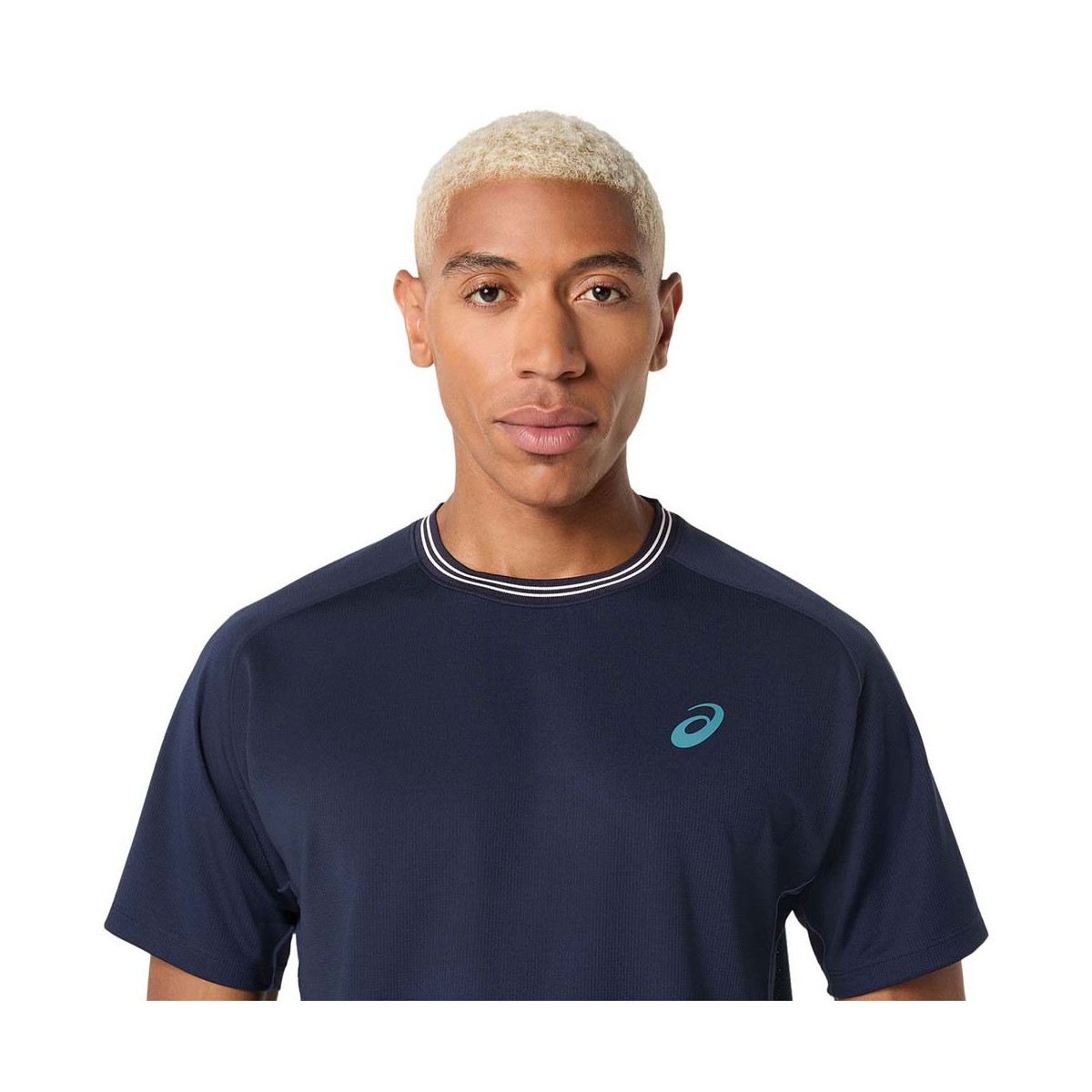 T-Shirt Asics Game SS Bleu marine