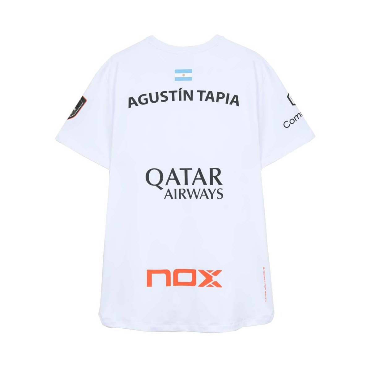 T-shirt Nox AT10 Agustín Tapia 2026 Blanc