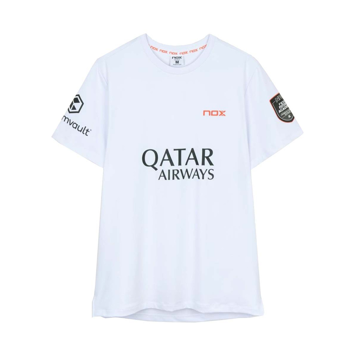 T-shirt Nox AT10 Agustín Tapia 2026 Blanc