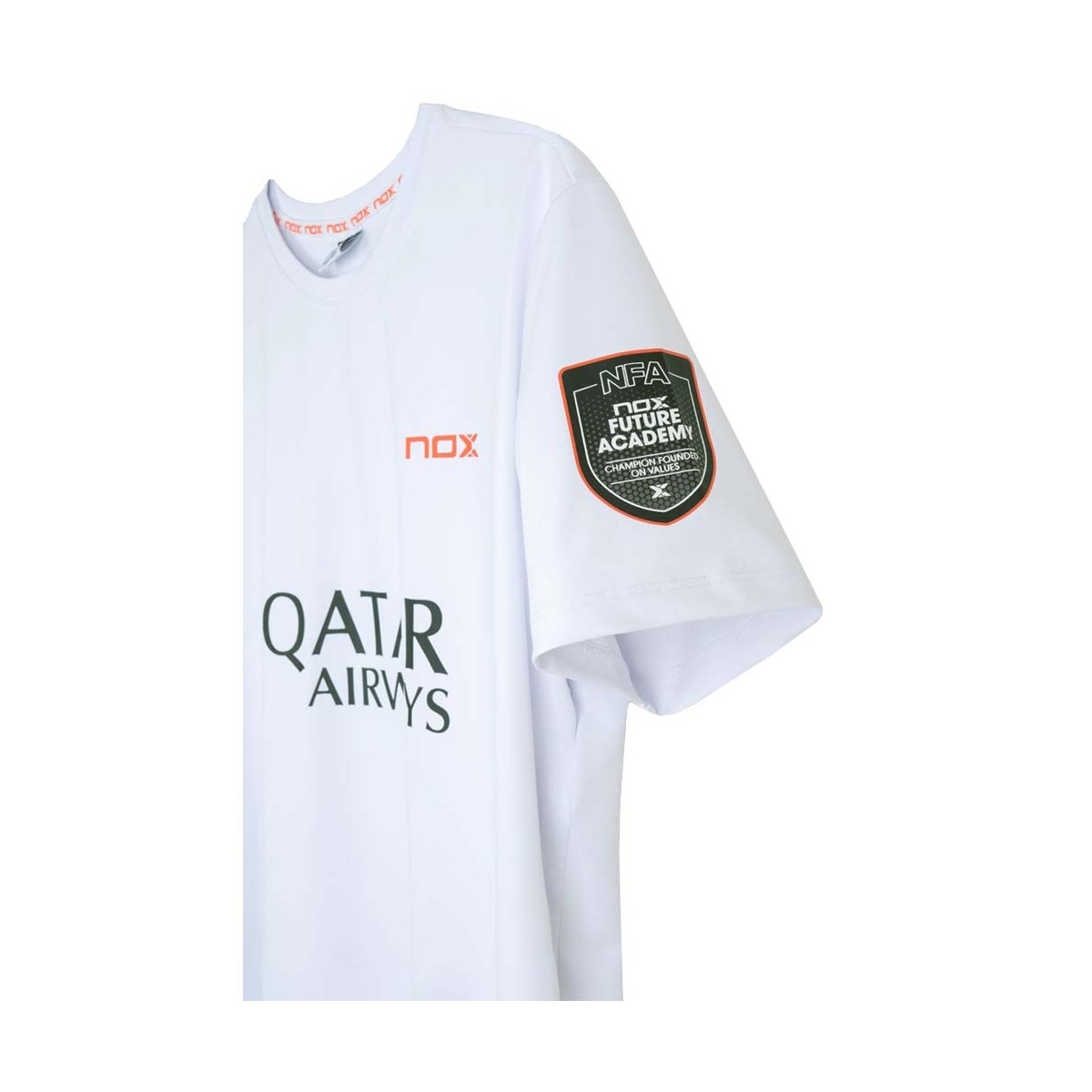 T-shirt Nox AT10 Agustín Tapia 2026 Blanc