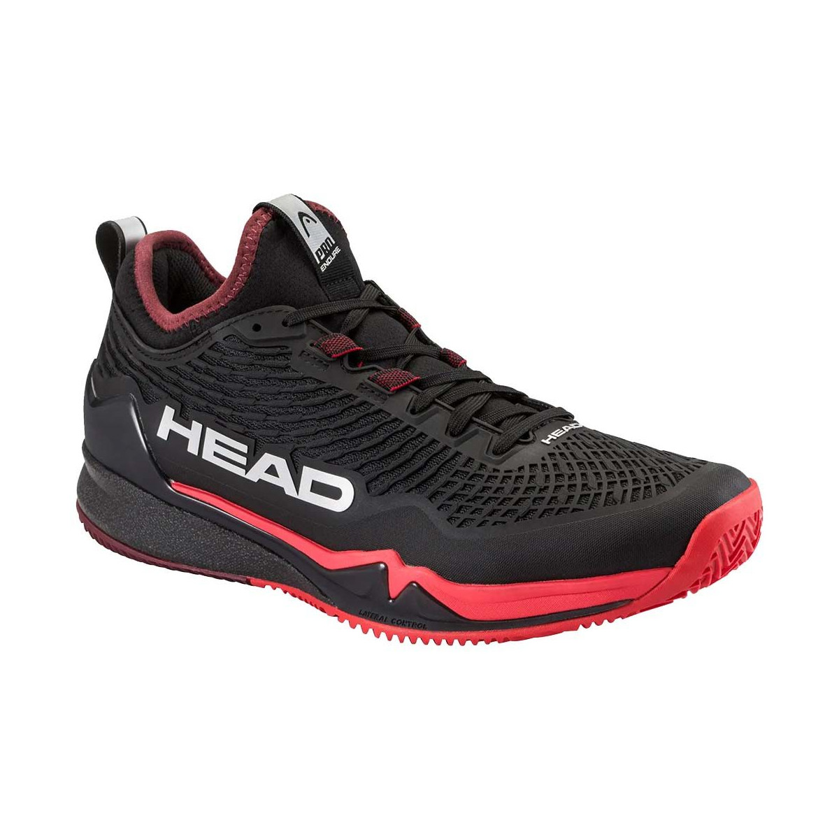 Chaussures Head Endure Pro Clay Noir / Rouge