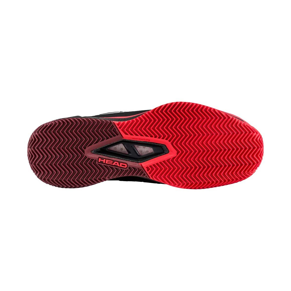 Chaussures Head Endure Pro Clay Noir / Rouge