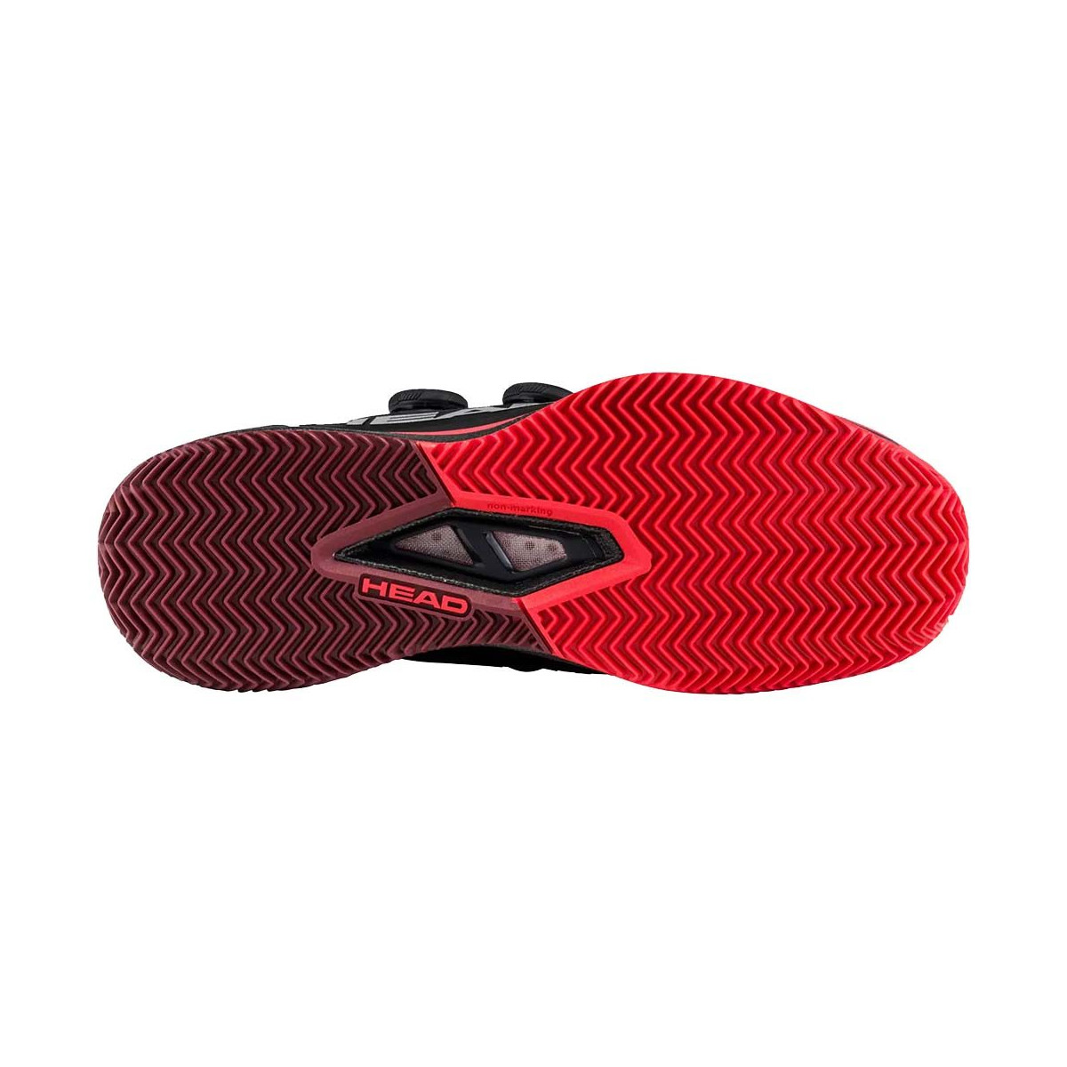 Chaussures Head Endure Pro BOA Clay Noir / Rouge
