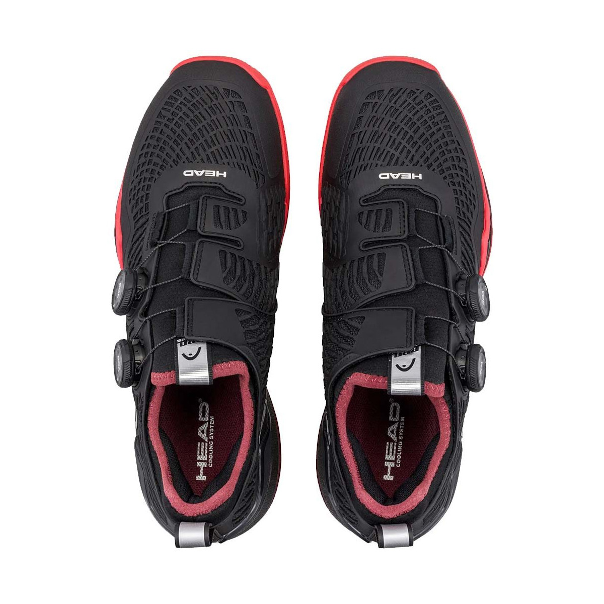Chaussures Head Endure Pro BOA Clay Noir / Rouge