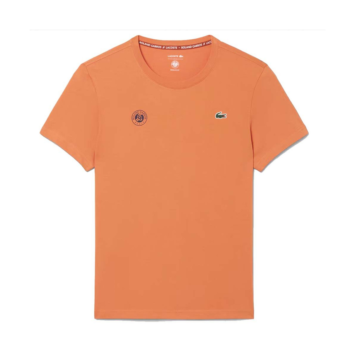 T-Shirt Lacoste Tennis Roland Garros Orange