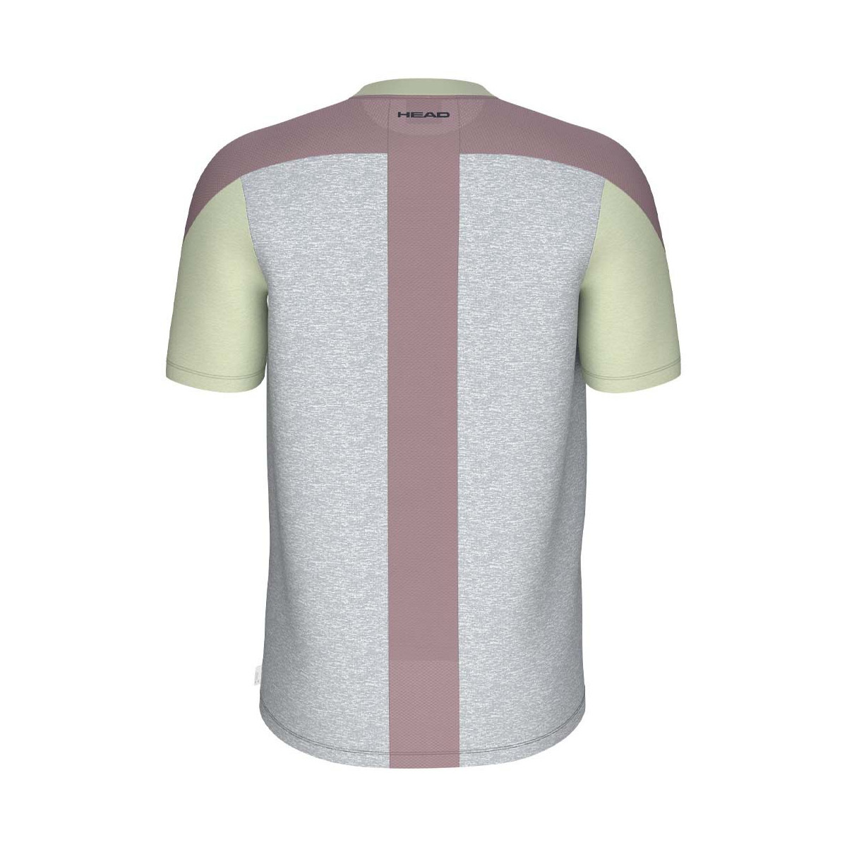 T-Shirt Head Play Tech 26 Gris chiné