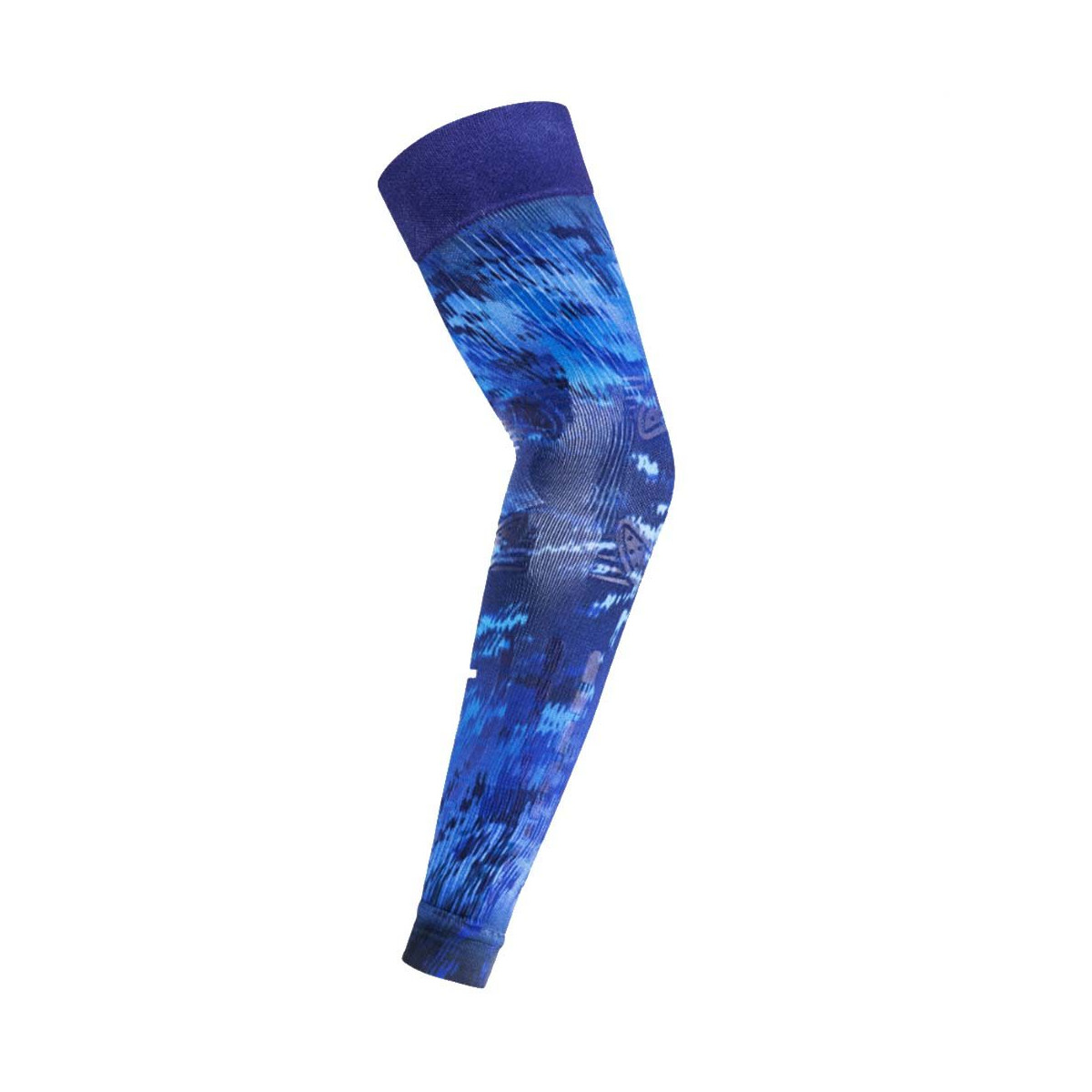 Manchon de compression Floky NO-STRAIN Evolution Blue Supernova