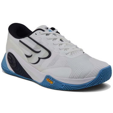 Chaussures Bullpadel Hack Vibram 26I Blanc / Bleu