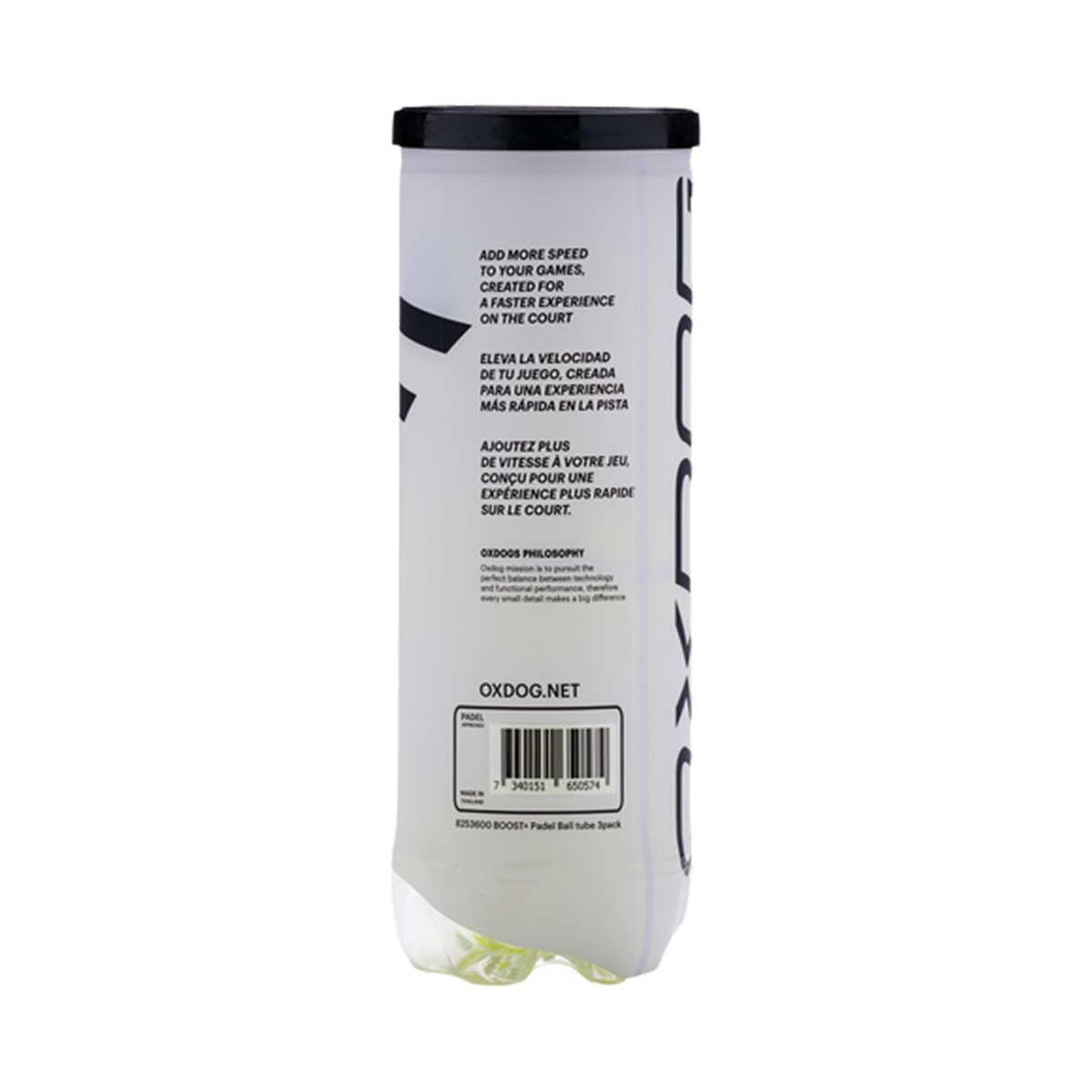 Tube de 3 balles Oxdog Boost+ Speed