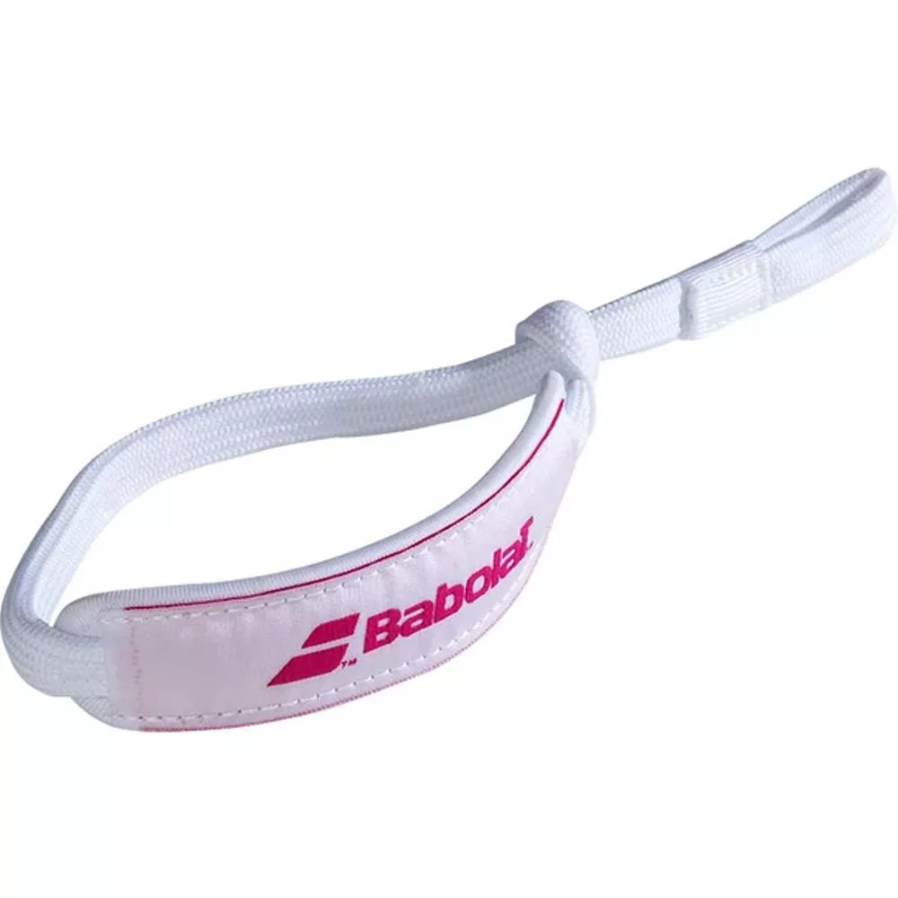 Dragonne Babolat Blanc Rose