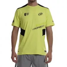 T-shirt Bullpadel Lugre Jaune