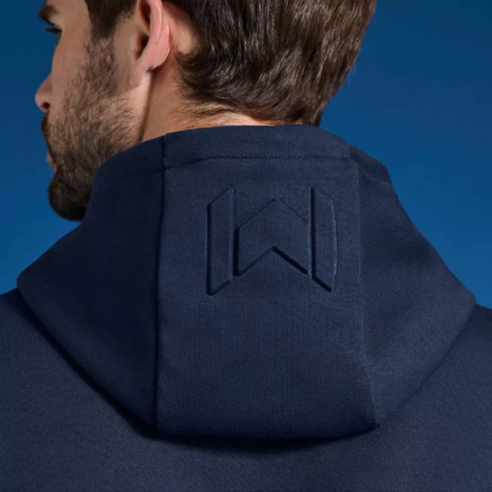 Sweat à capuche Mouratoglou Bleu marine
