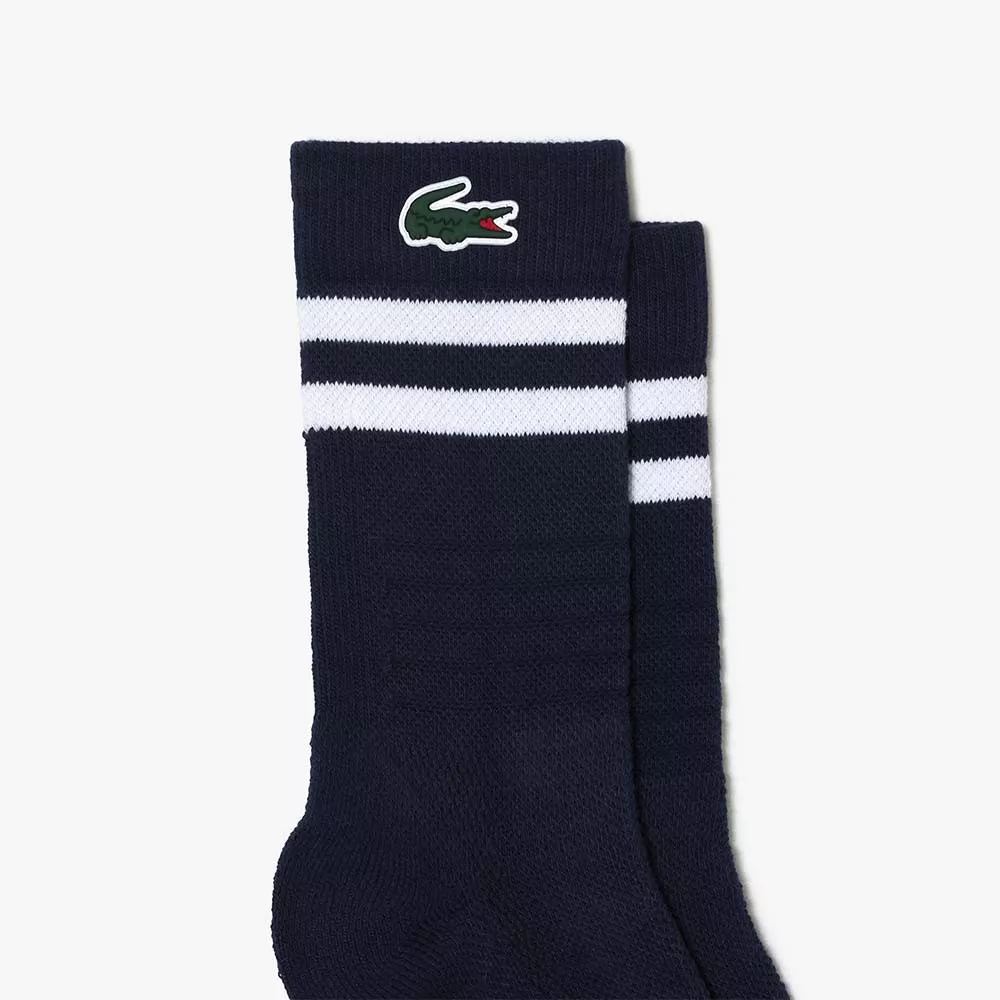 Chaussettes Lacoste Sport Jersey Marine