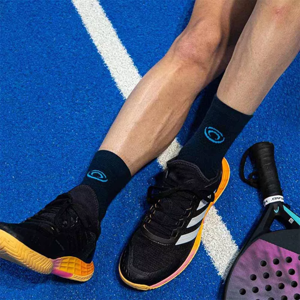 Chaussettes BV Sport Padel Haute Bleu