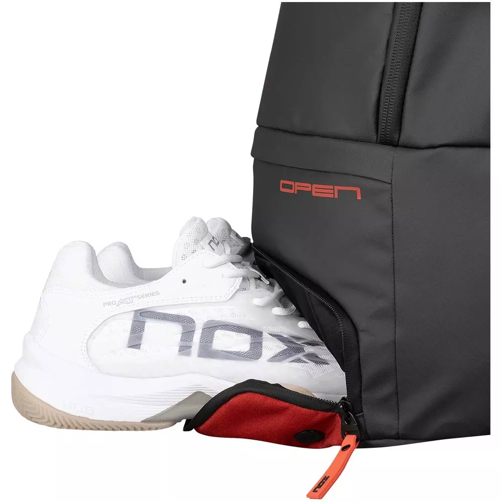 Sac à dos Nox Luxury Open Series Noir / Rouge
