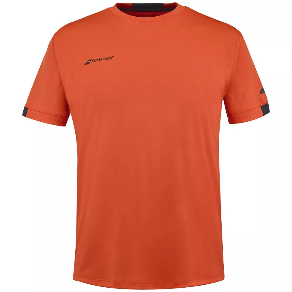 T-Shirt Babolat Play Crew Neck Tee Junior Orange