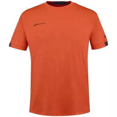 T-Shirt Babolat Play Crew Neck Tee Junior Orange