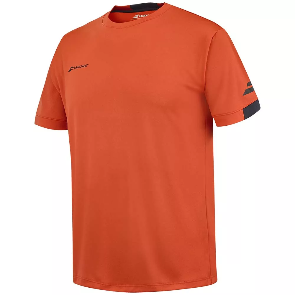 T-Shirt Babolat Play Crew Neck Tee Junior Orange