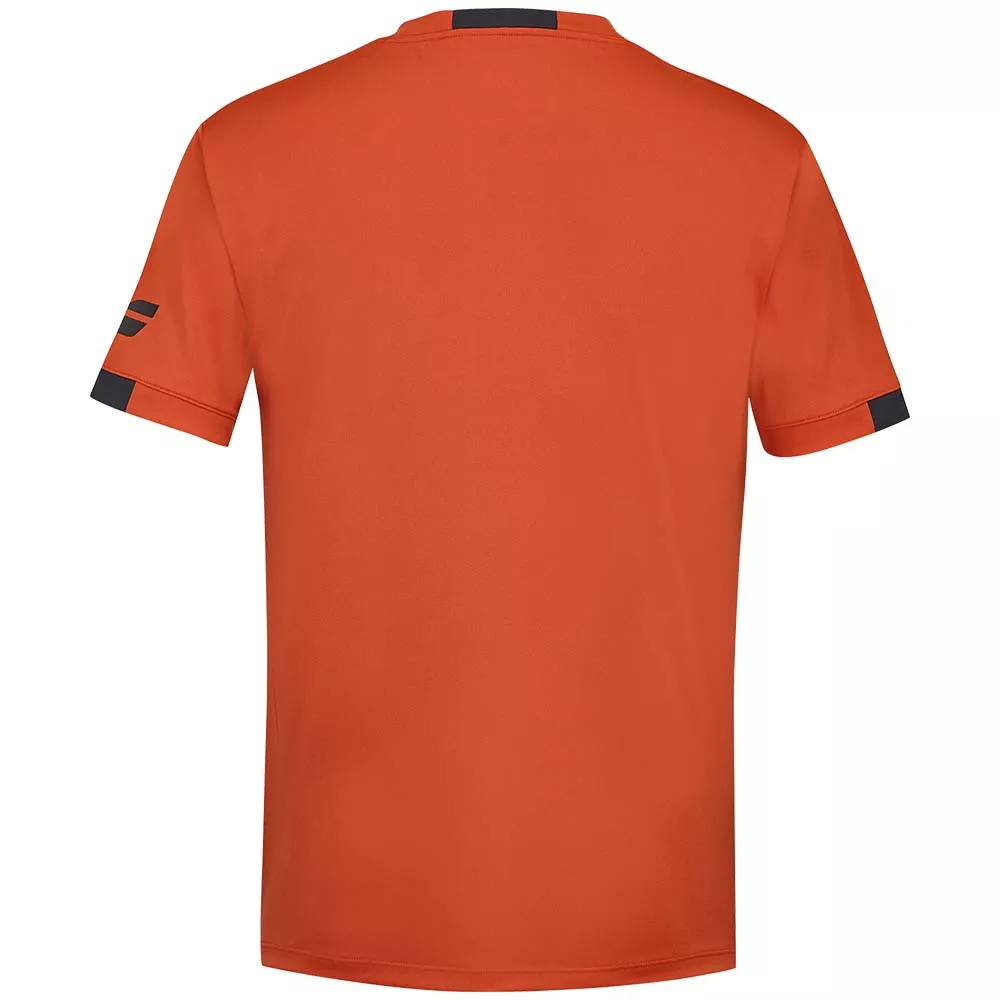 T-Shirt Babolat Play Crew Neck Tee Junior Orange