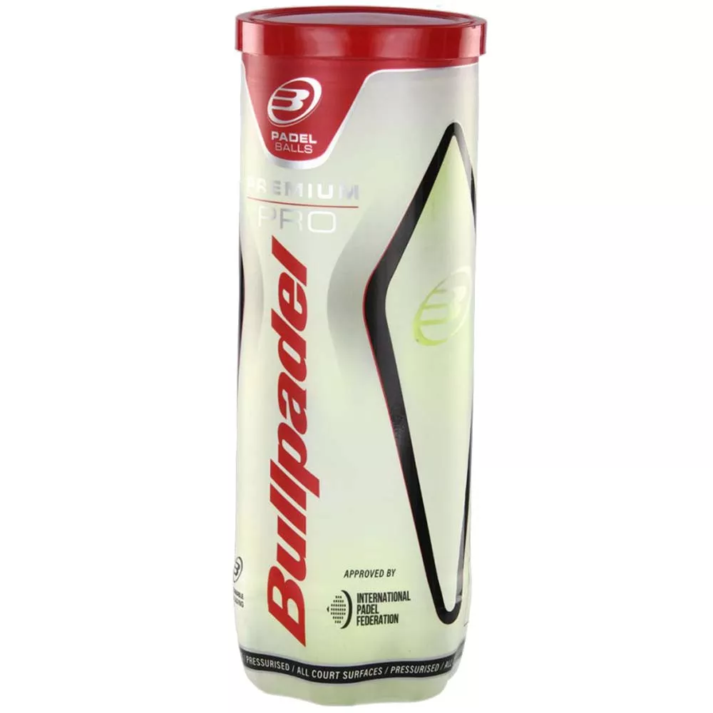 Tube de 3 balles Bullpadel Premium Pro