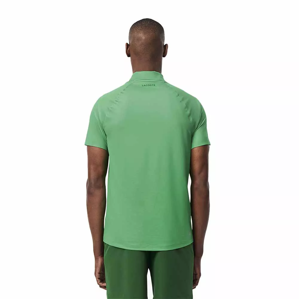 Polo Lacoste Tennis Novak Djokovic Player Vert / Blanc