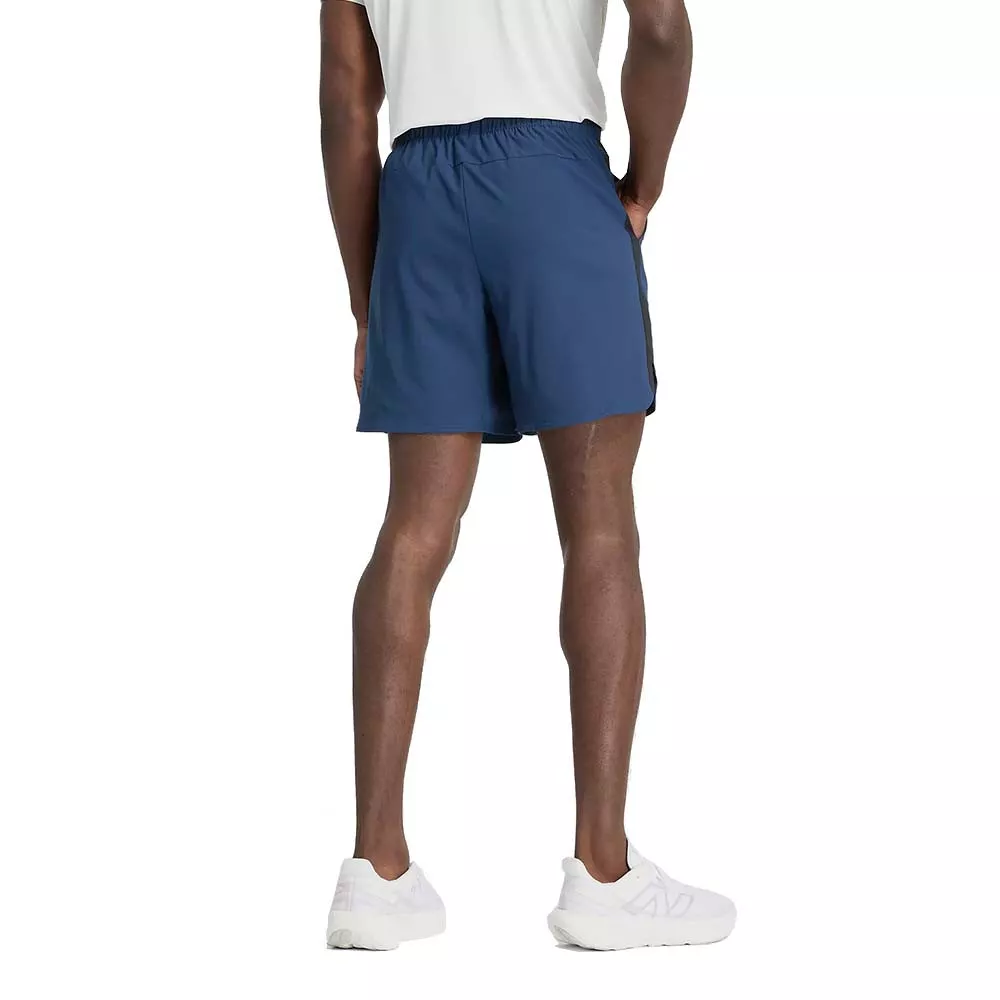 Short New Balance Tournament Bleu marine