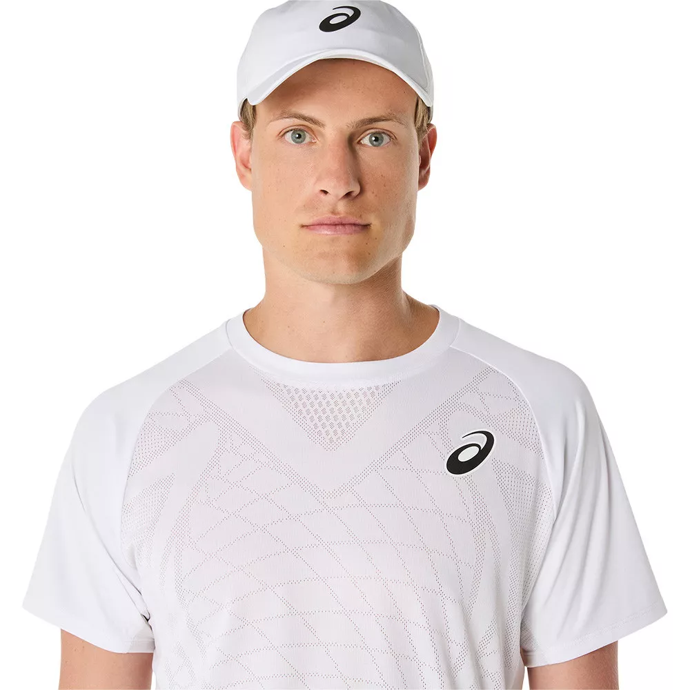 T-Shirt Asics Match Blanc