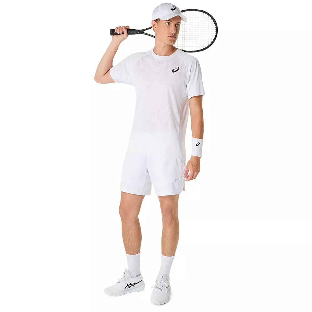 T-Shirt Asics Match Blanc