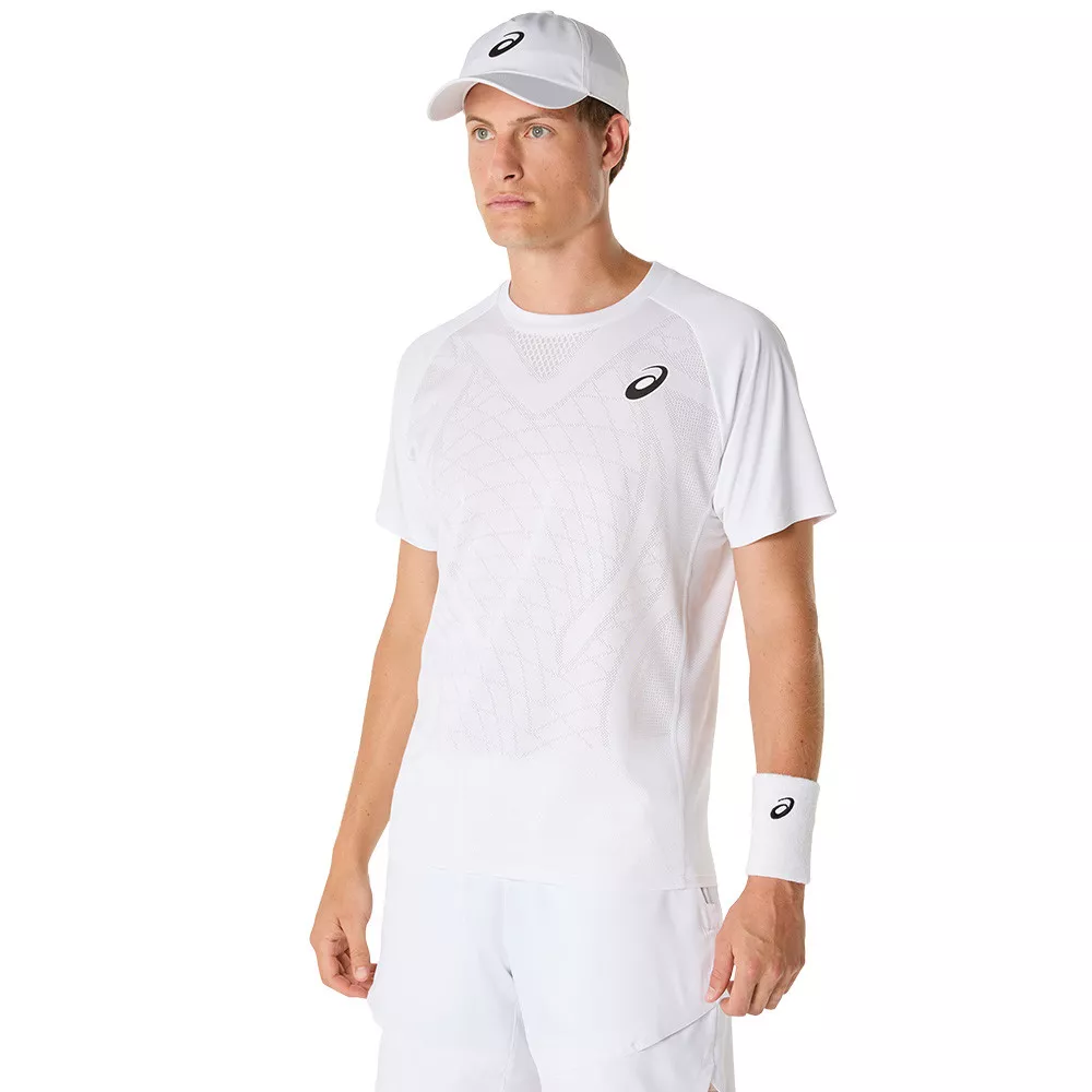 T-Shirt Asics Match Blanc