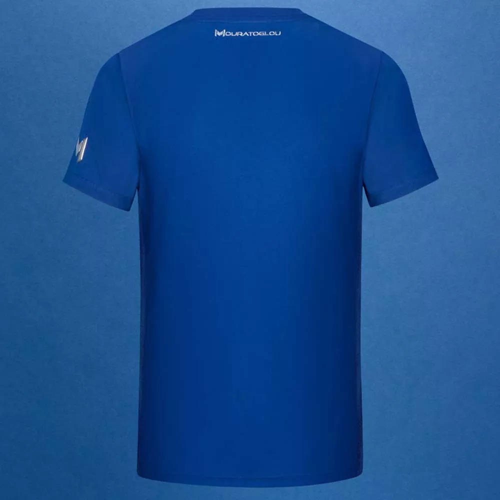 T-shirt Mouratoglou Match Melbourne Garçon Bleu