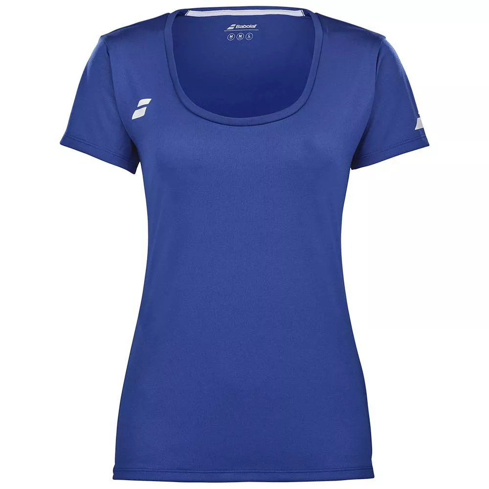 T-Shirt Babolat Play Cap Femme Bleu