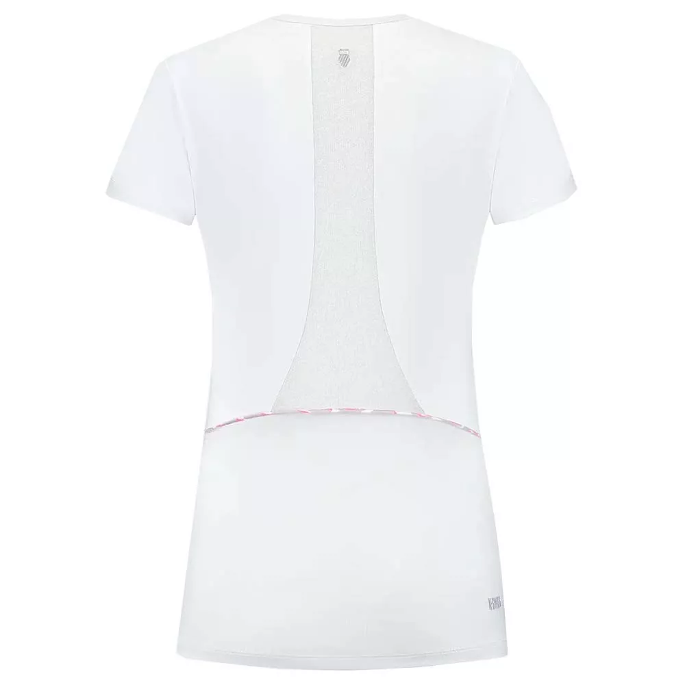 T-Shirt K-Swiss Hypercourt Advantage 4 Femme Blanc